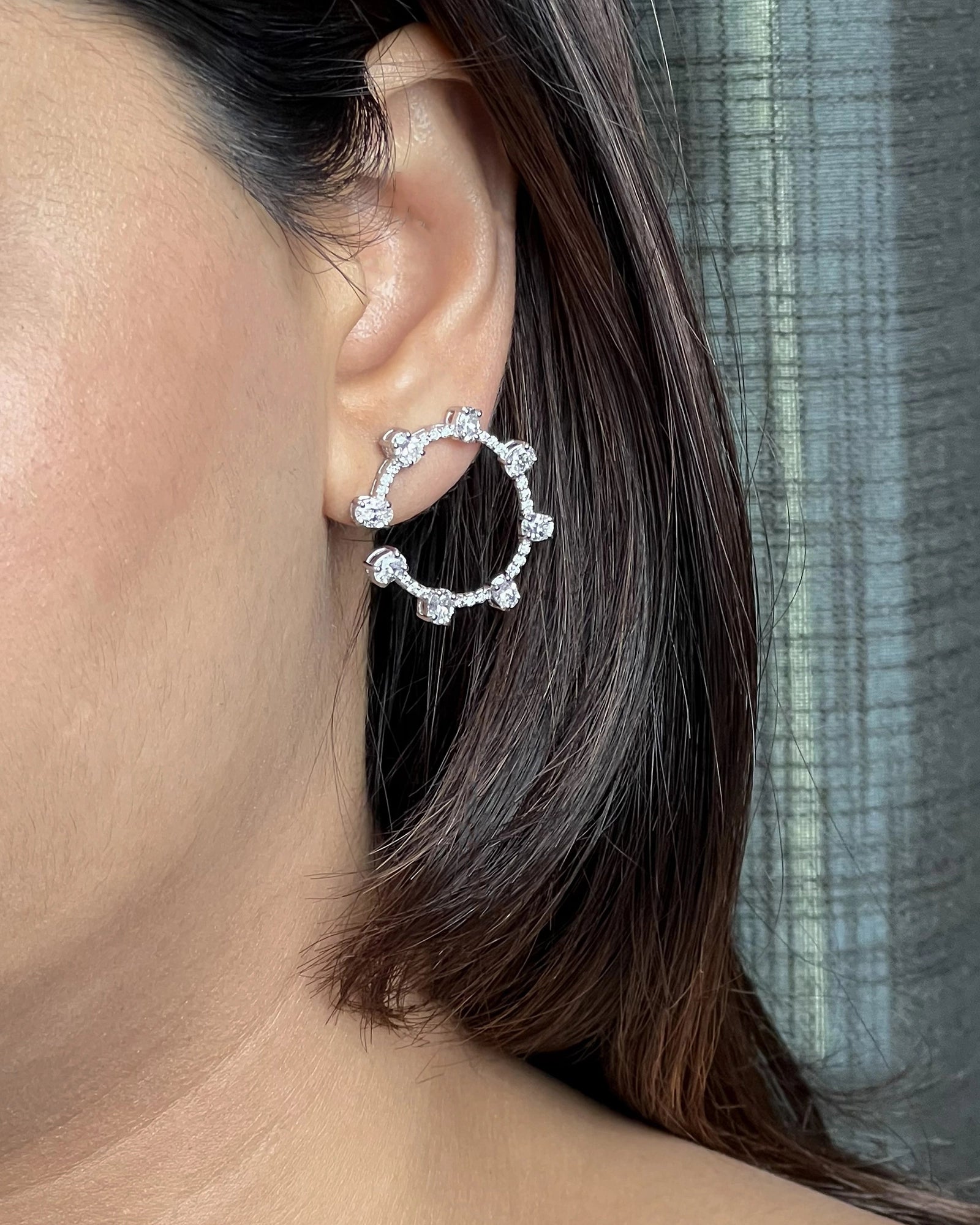 Diamond Constellation Earrings | AMARIS JEWELS | Fine Jewelry 