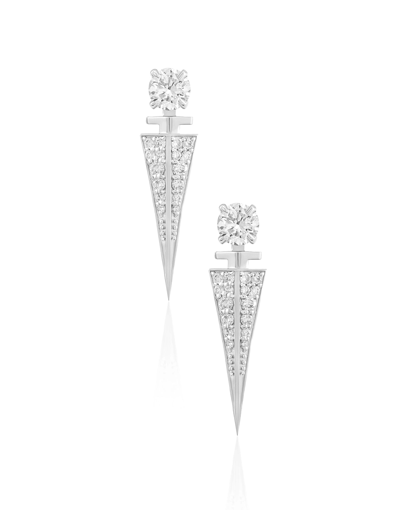 Diamond Dash Earrings | AMARIS JEWELS | Fine Jewelry 