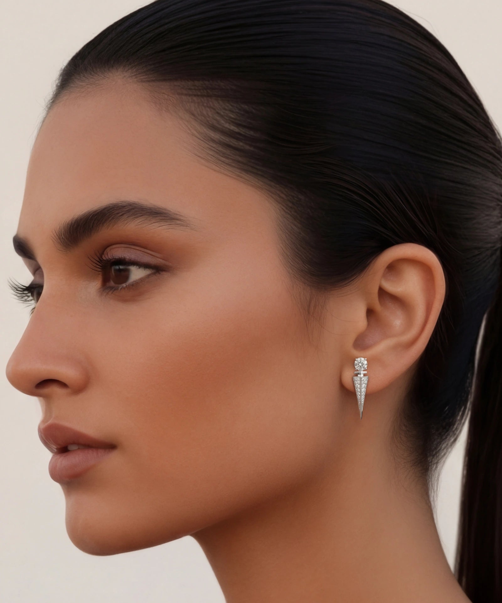 Diamond Dash Earrings | AMARIS JEWELS | Fine Jewelry 
