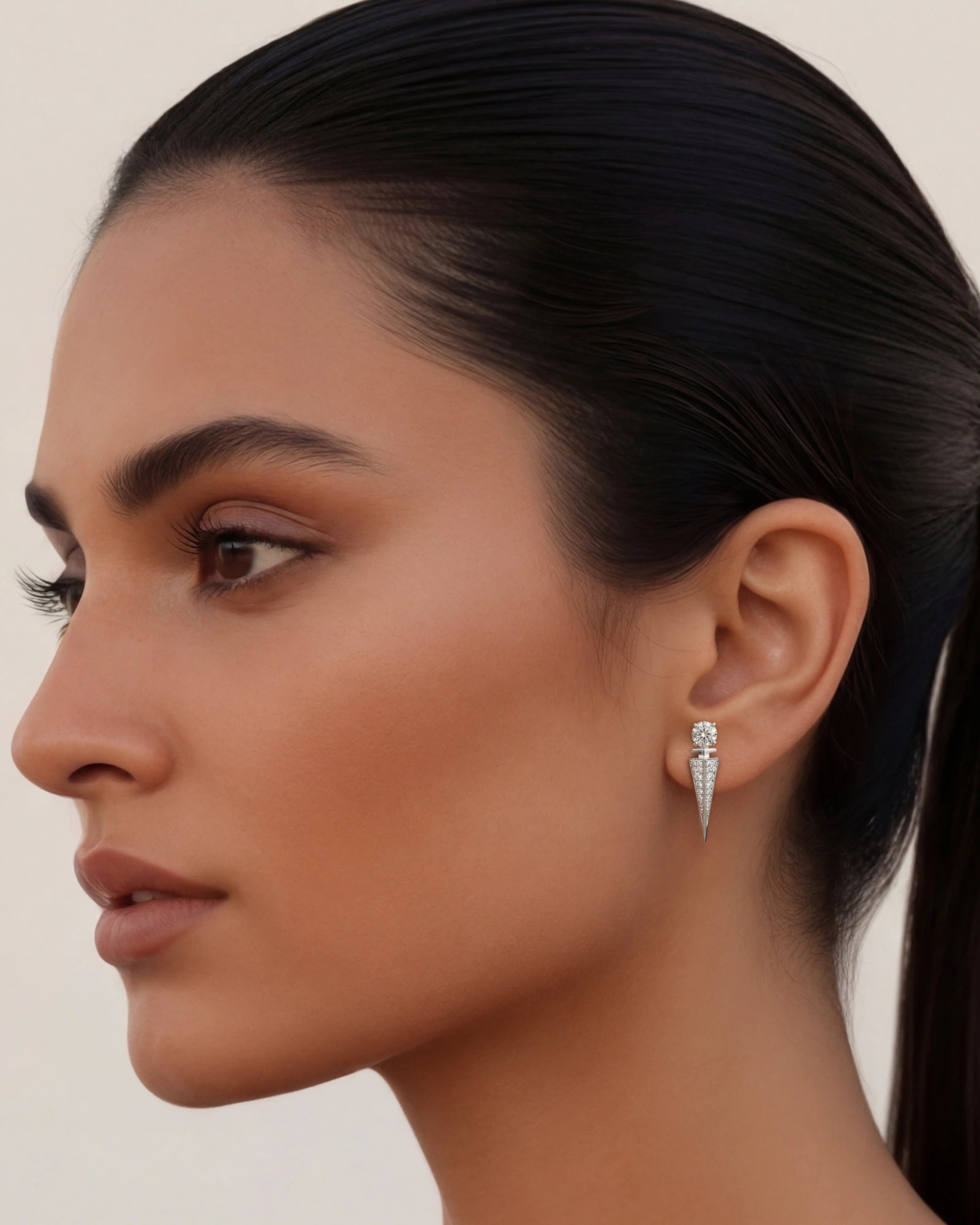 Diamond Dash Earrings | AMARIS JEWELS | Fine Jewelry 