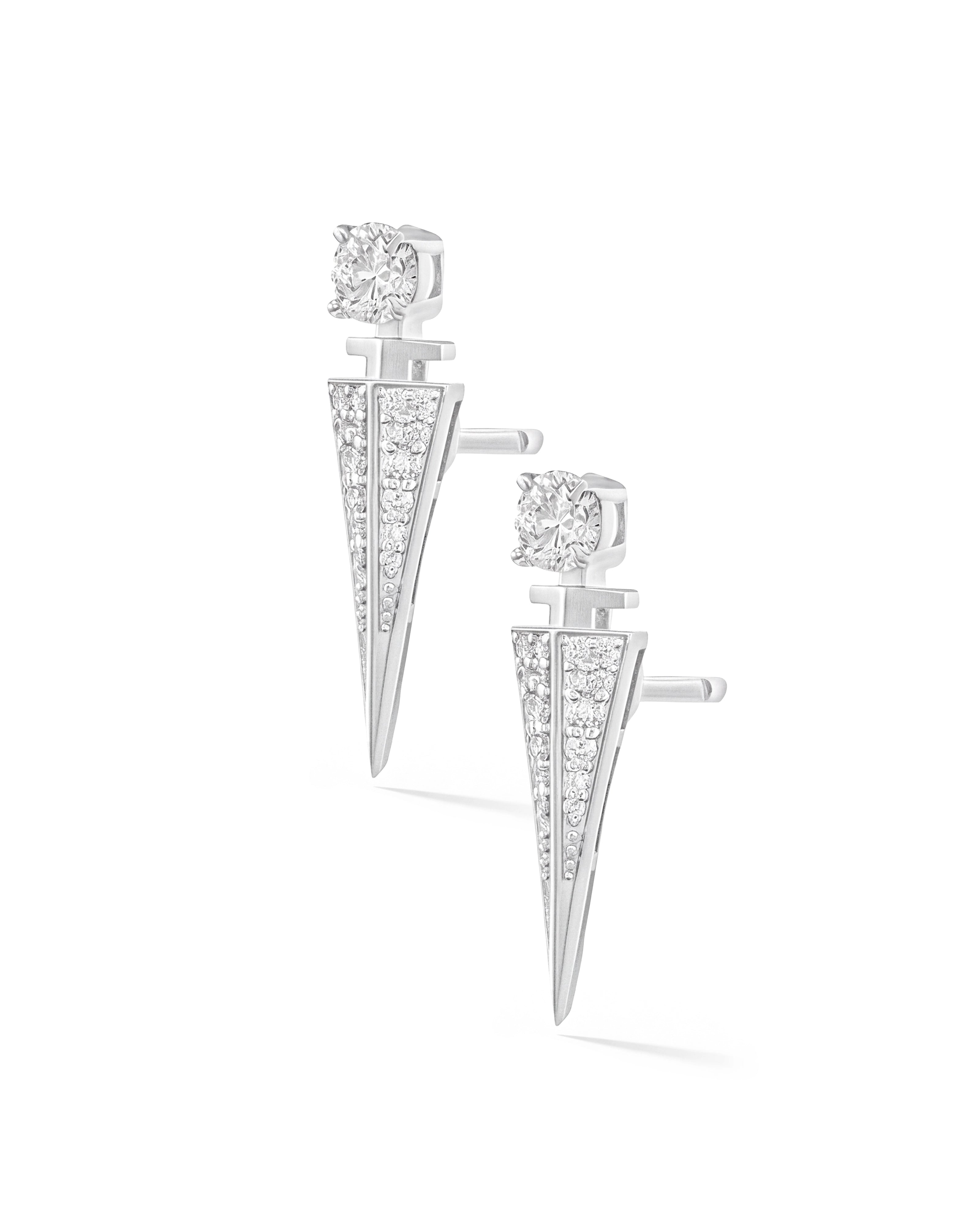 Diamond Dash Earrings | AMARIS JEWELS | Fine Jewelry