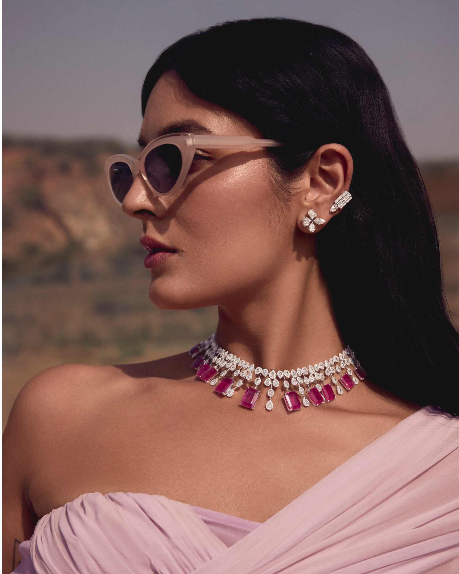 Diamond Dial Earrings | AMARIS JEWELS | Fine Jewelry 