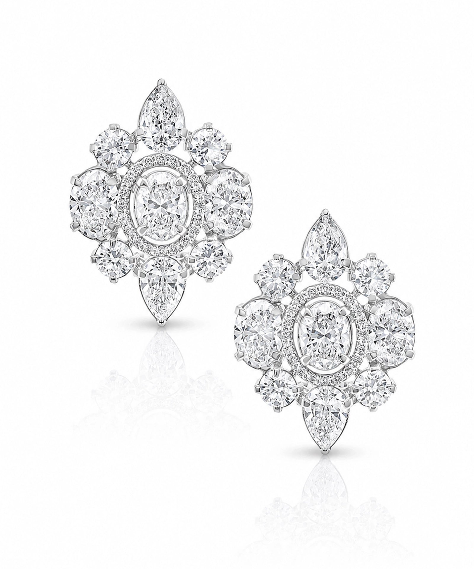 Diamond Dial Studs | AMARIS JEWELS | Fine Jewelry 