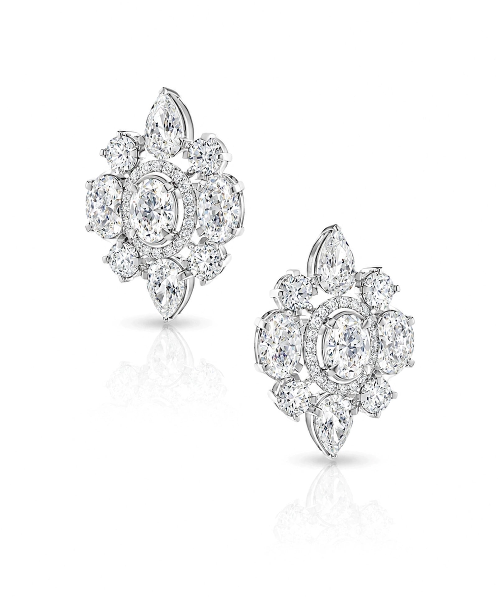 Diamond Dial Studs | AMARIS JEWELS | Fine Jewelry 