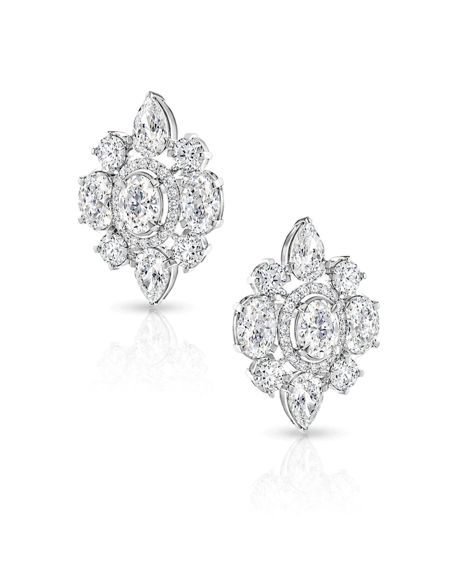 Diamond Dial Studs | AMARIS JEWELS | Fine Jewelry 