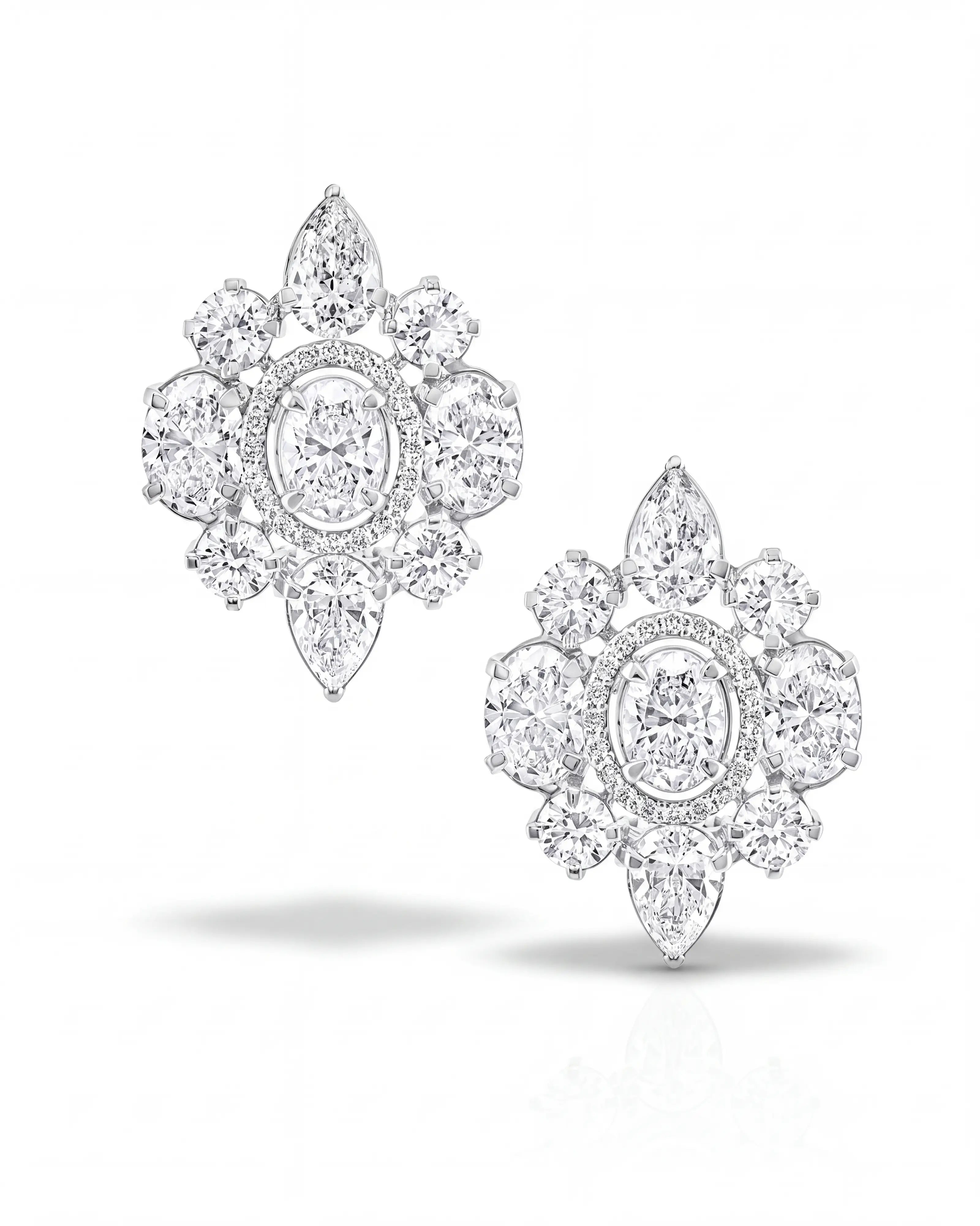 Diamond Dial Studs | AMARIS JEWELS | Fine Jewelry