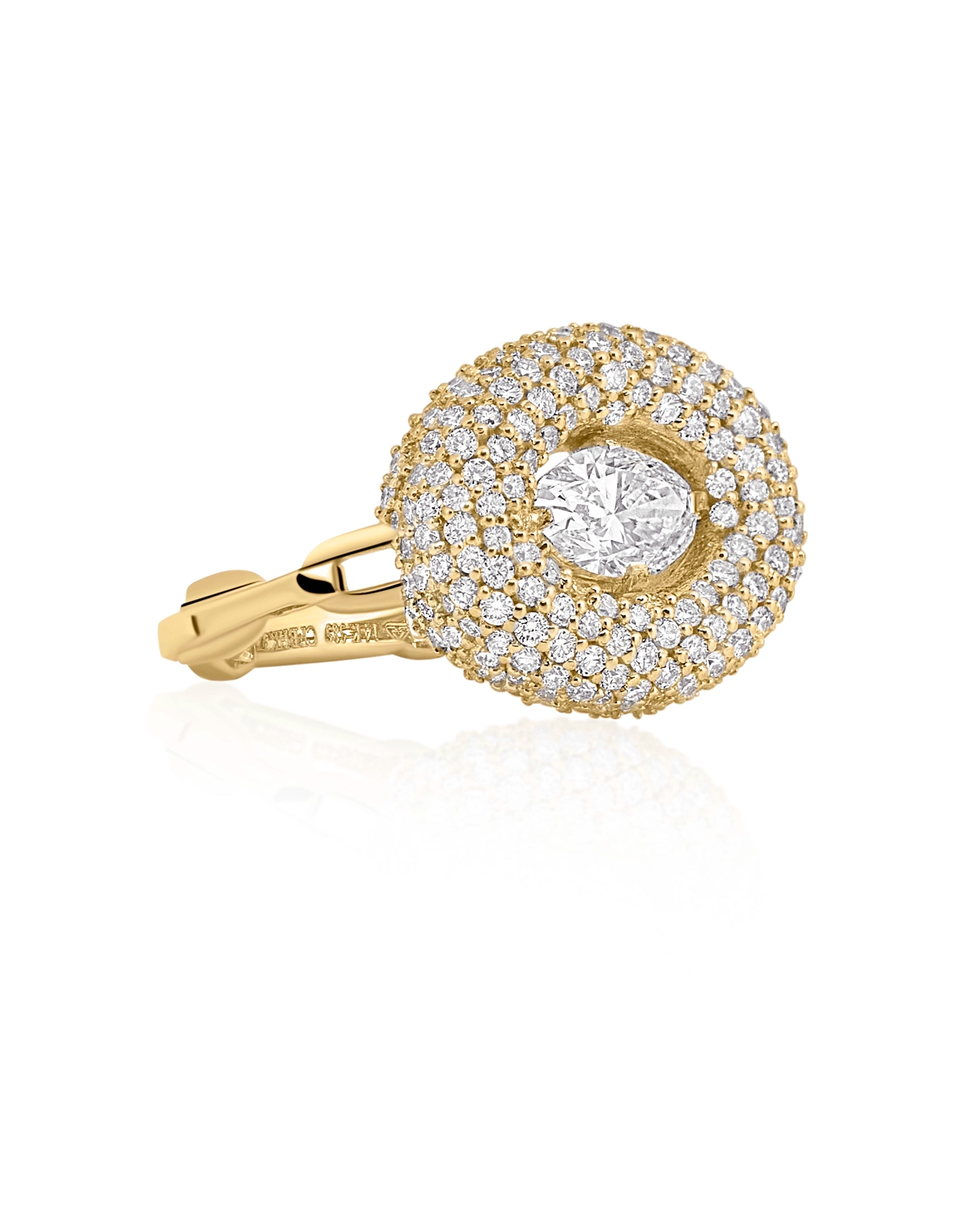 Diamond Doughnut Ring (Pinky) | AMARIS JEWELS | Fine Jewelry