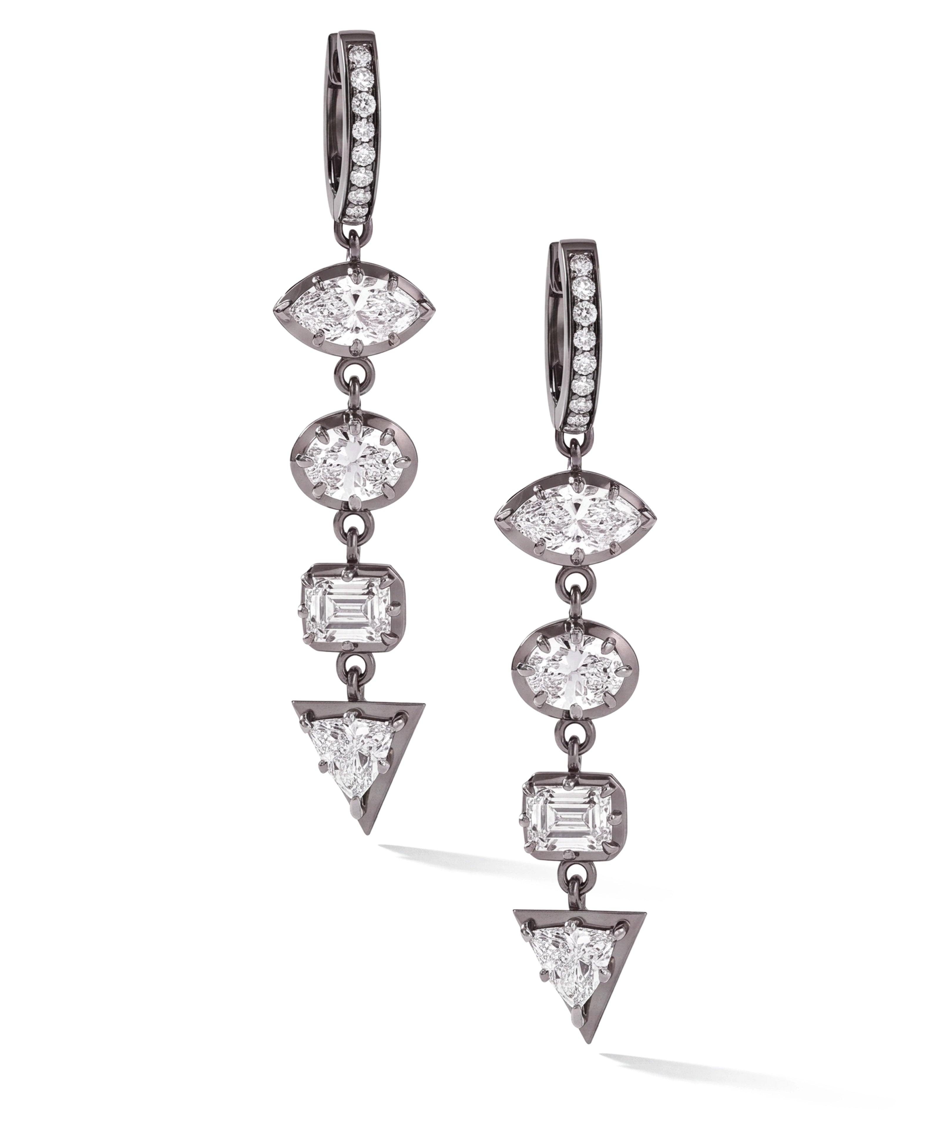 Diamond Dripout Earrings | AMARIS JEWELS | Fine Jewelry