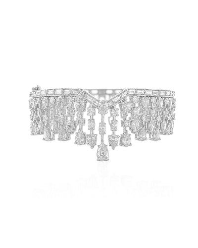 Diamond Raindrop Bracelet | AMARIS JEWELS | Fine Jewelry