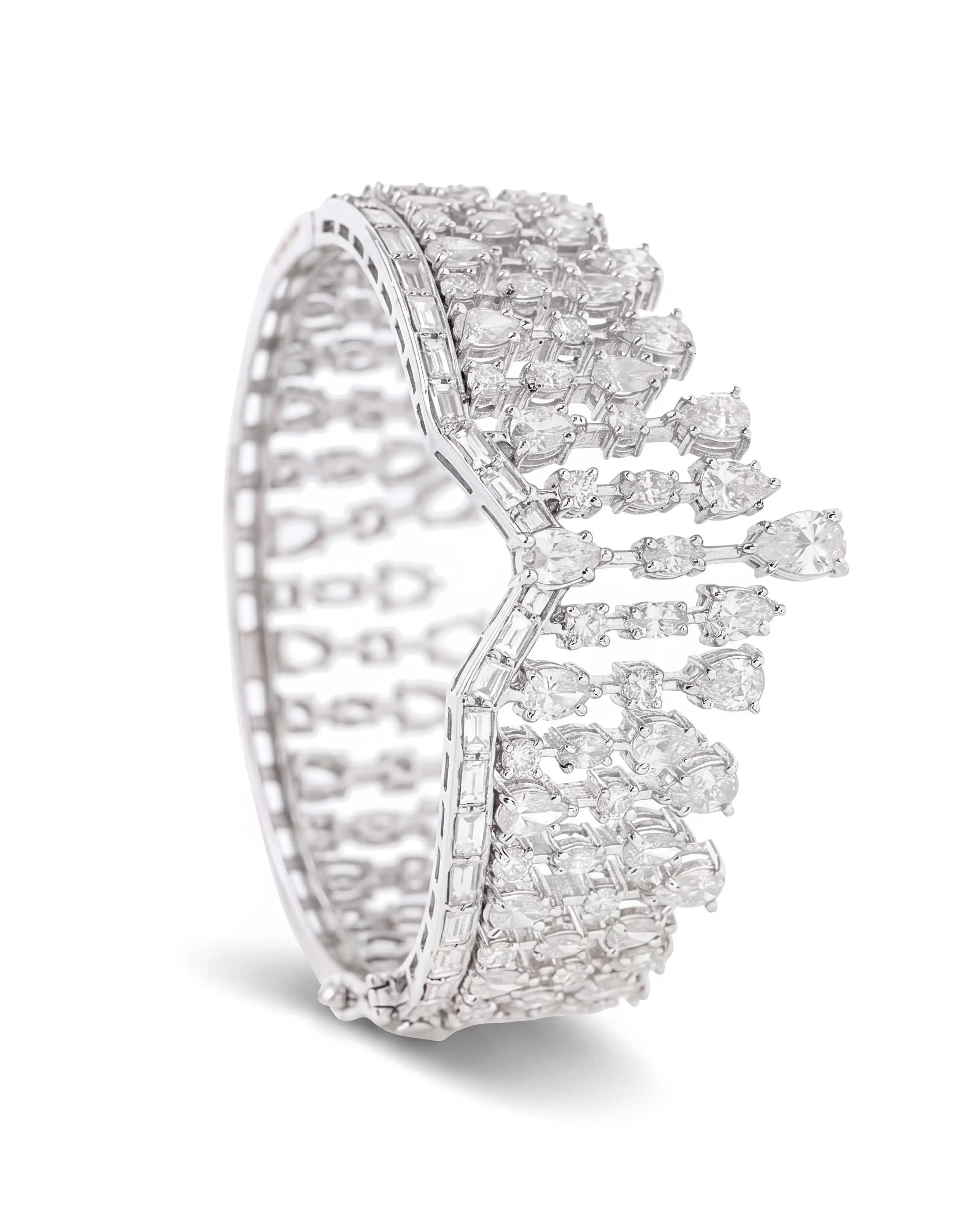 Diamond Raindrop Bracelet | AMARIS JEWELS | Fine Jewelry