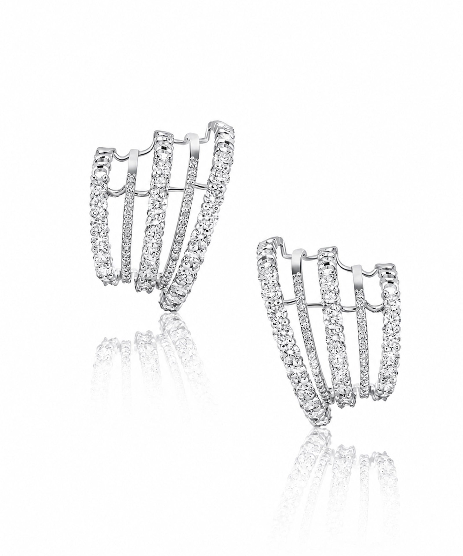Diamond Runway Earcuffs | AMARIS JEWELS | Fine Jewelry 