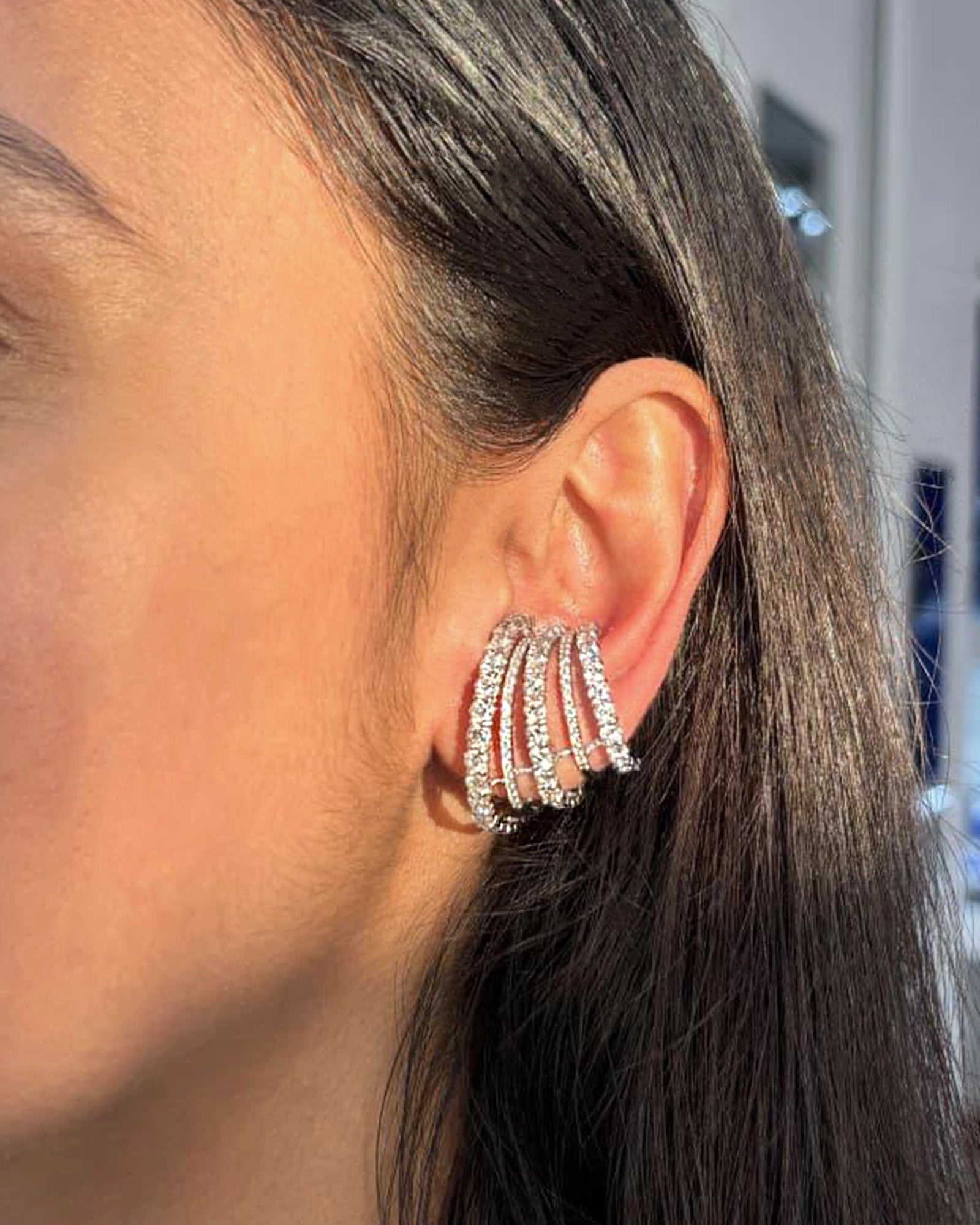 Diamond Runway Earcuffs | AMARIS JEWELS | Fine Jewelry