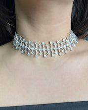 Diamond Spike Choker | AMARIS JEWELS | Fine Jewelry 