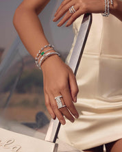 Diamond Stratum Ring | AMARIS JEWELS | Fine Jewelry 