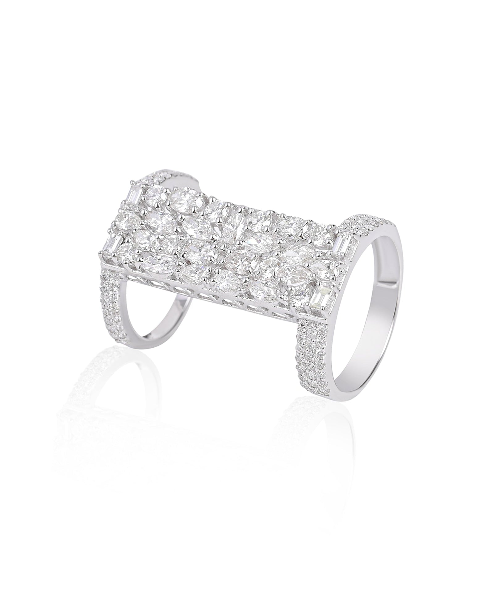 Diamond Stratum Ring | AMARIS JEWELS | Fine Jewelry 