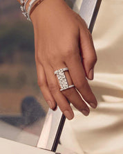 Diamond Stratum Ring | AMARIS JEWELS | Fine Jewelry 