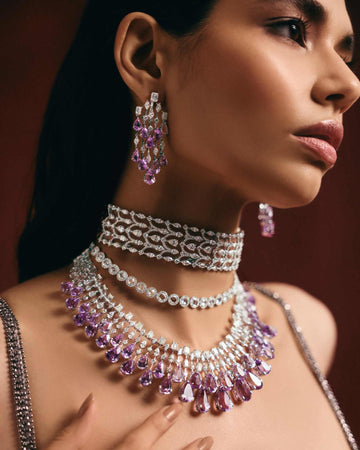 Kunzite Waterfall Earrings