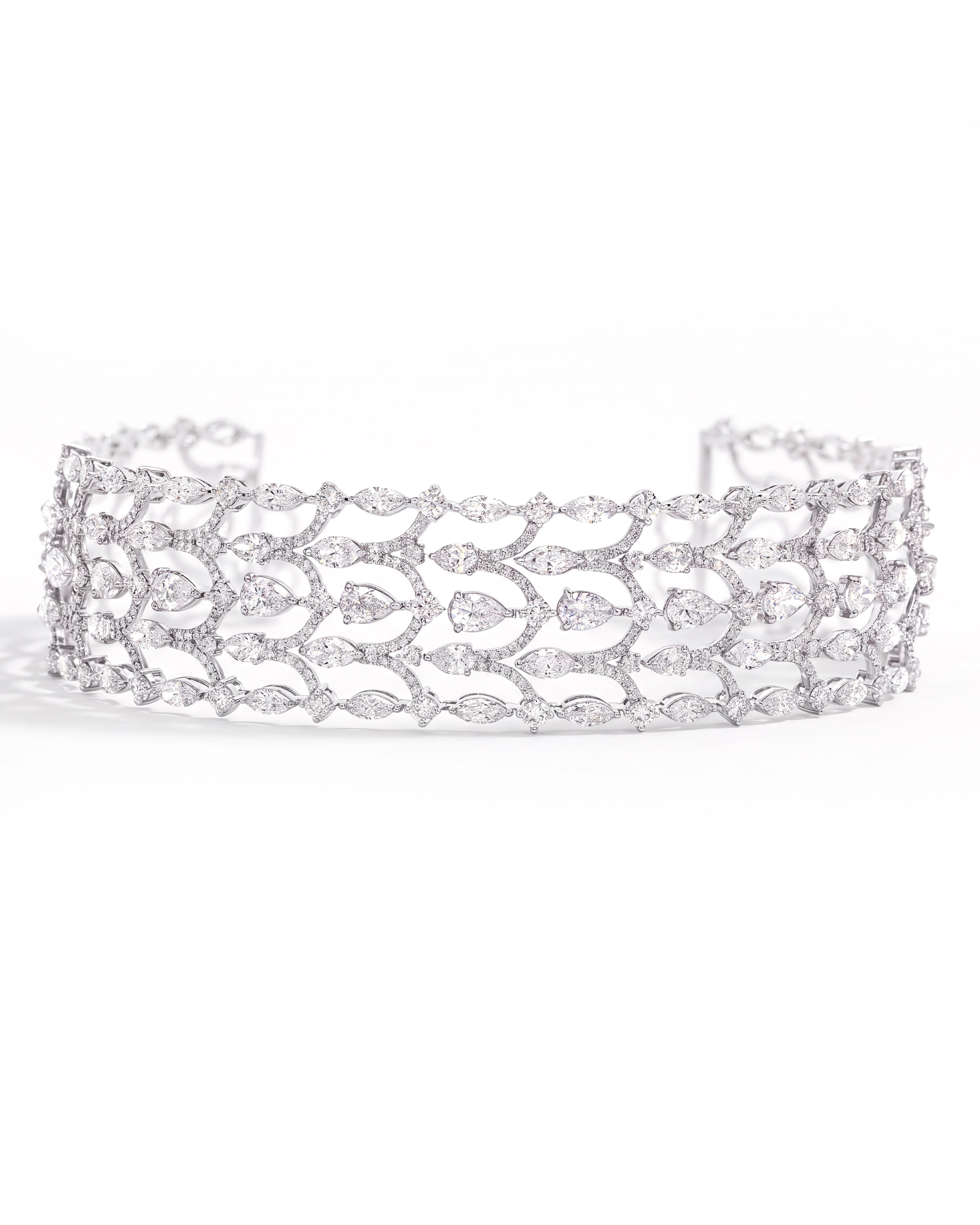 Diamond Stream Choker | AMARIS JEWELS | Fine Jewelry