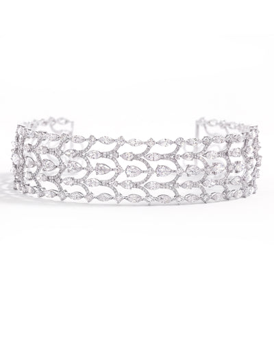 Diamond Stream Choker | AMARIS JEWELS | Fine Jewelry