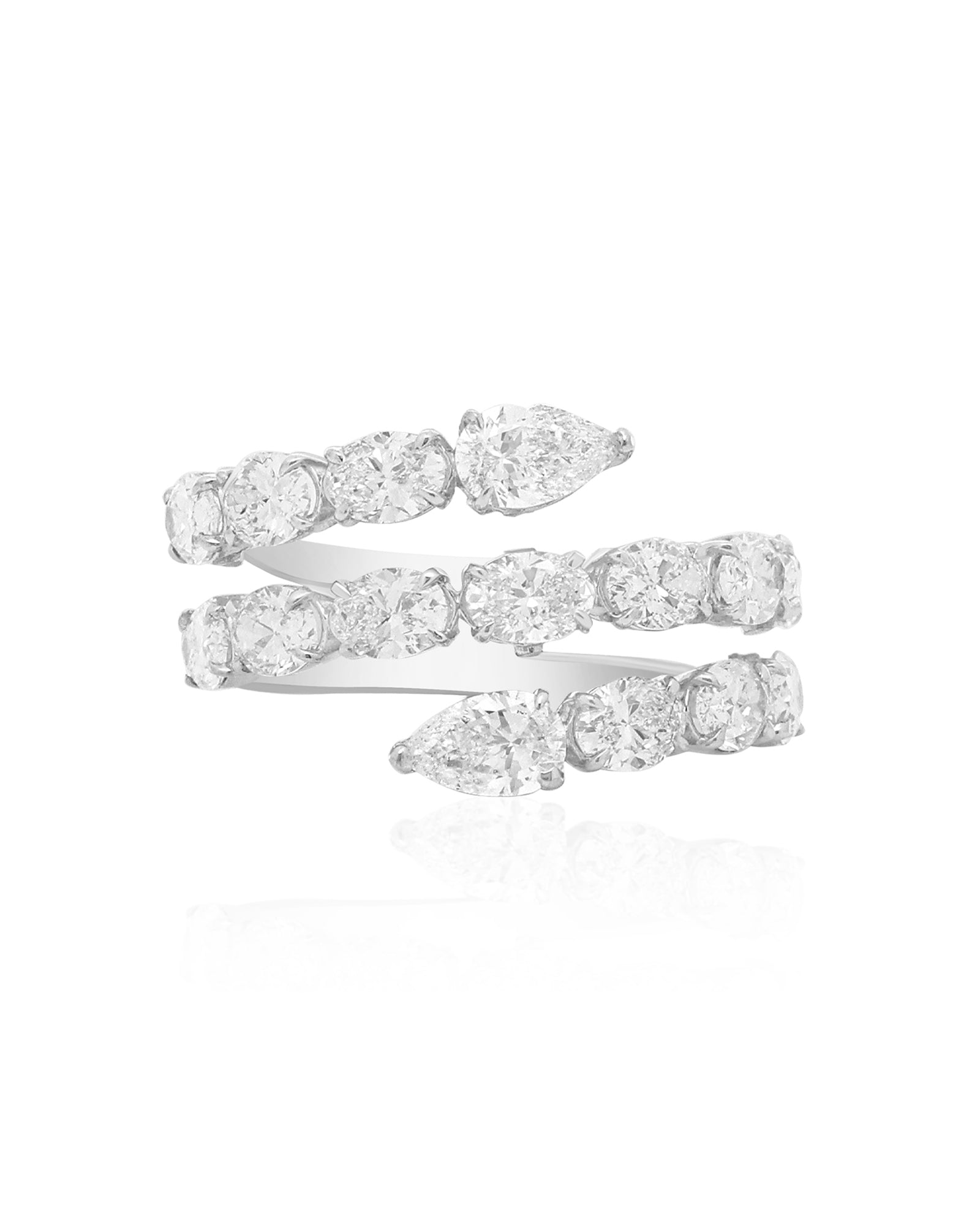 Diamond Swirl Ring 2.0 | AMARIS JEWELS | Fine Jewelry 