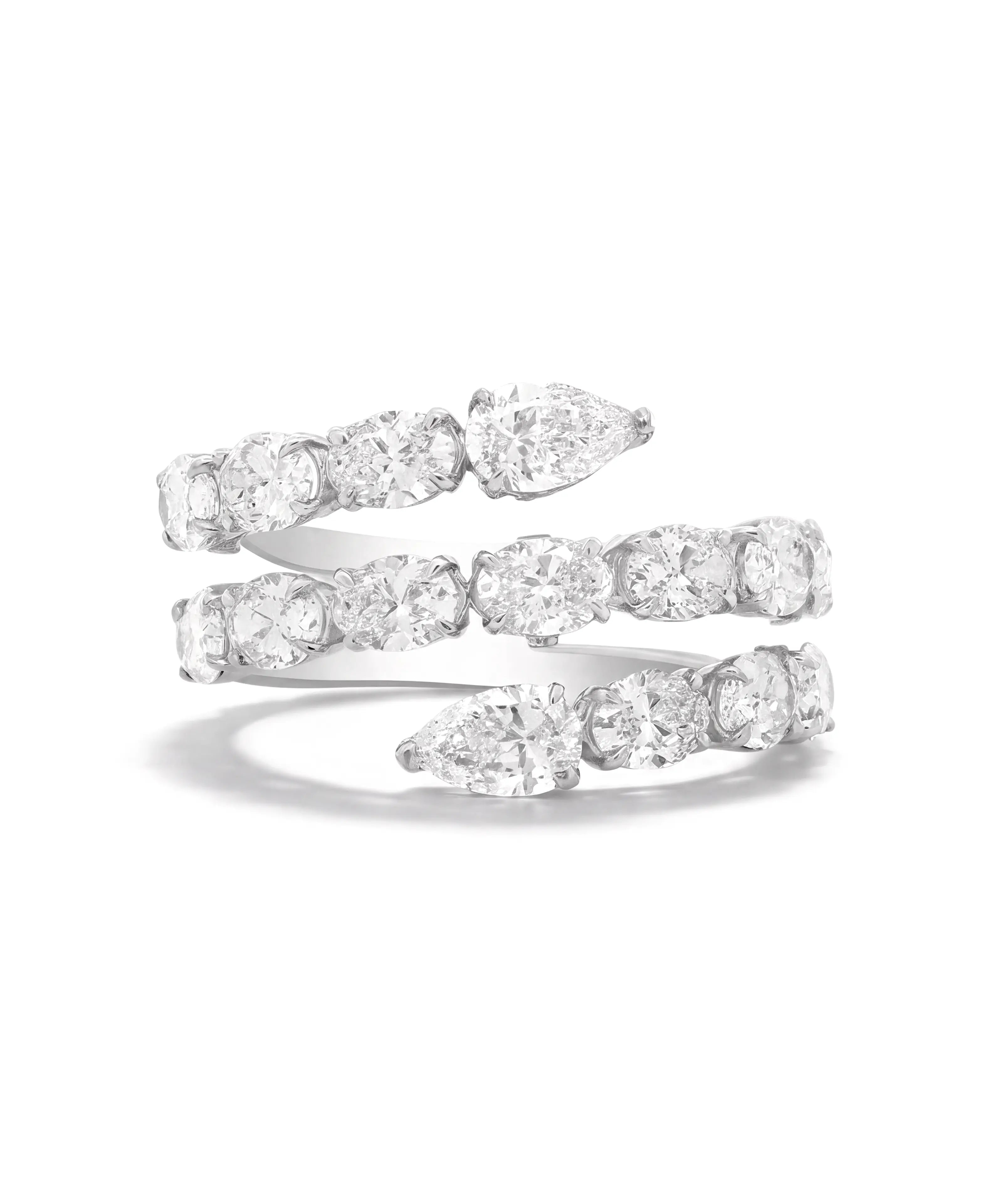 Diamond Swirl Ring 2.0 | AMARIS JEWELS | Fine Jewelry