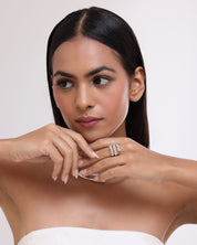 Diamond Swirl Ring | AMARIS JEWELS | Fine Jewelry 