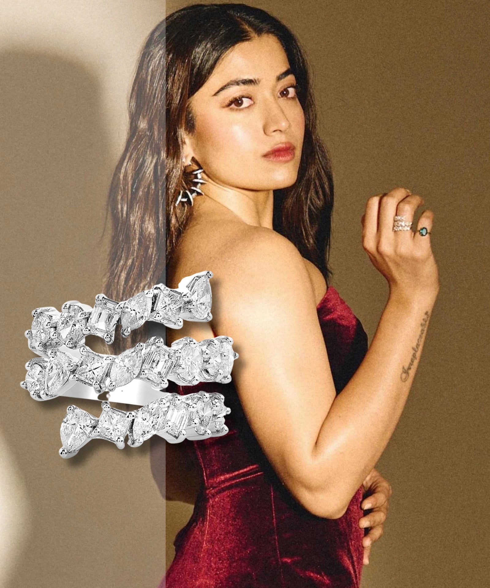 Diamond Swirl Ring | AMARIS JEWELS | Fine Jewelry 