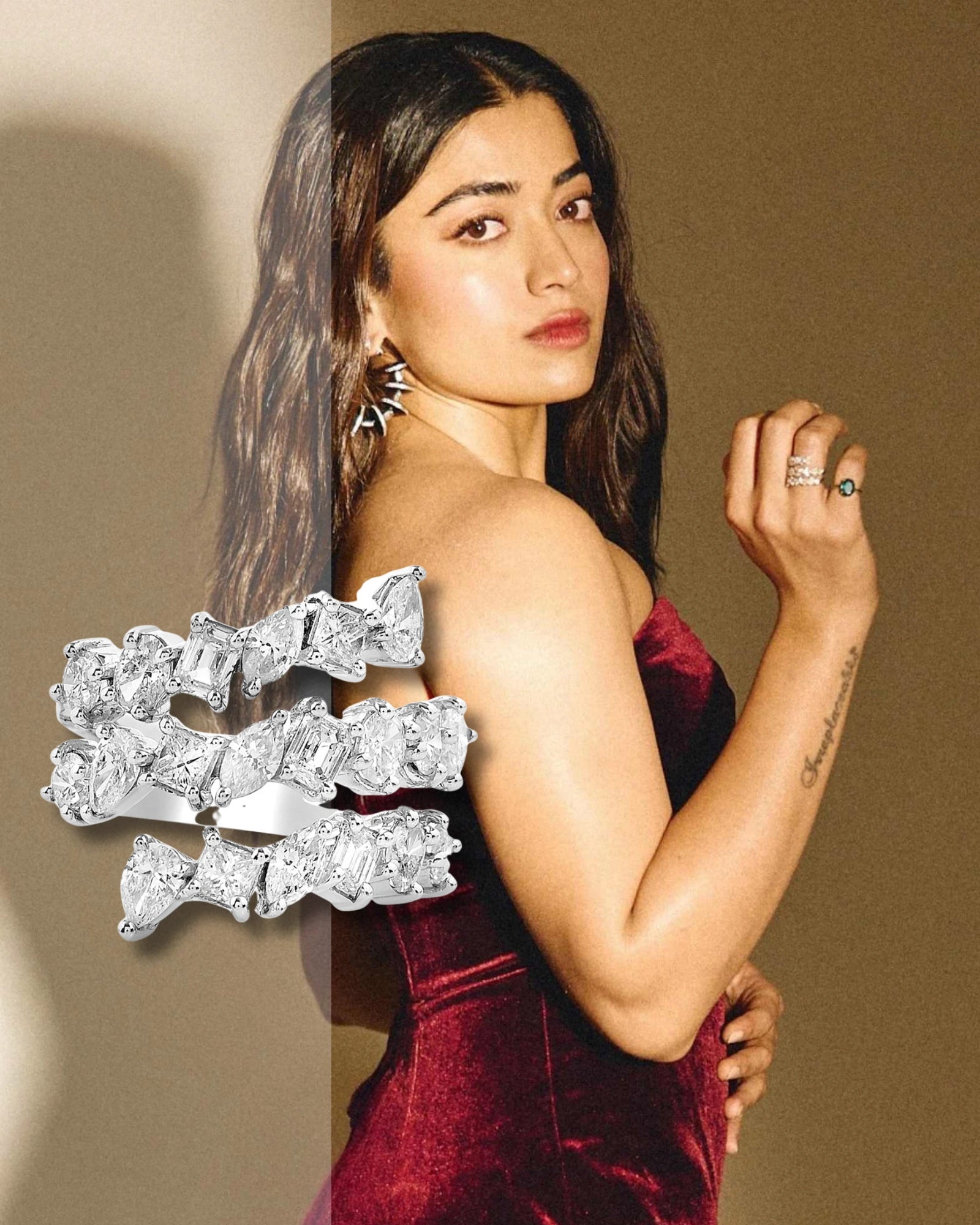 Diamond Swirl Ring | AMARIS JEWELS | Fine Jewelry 