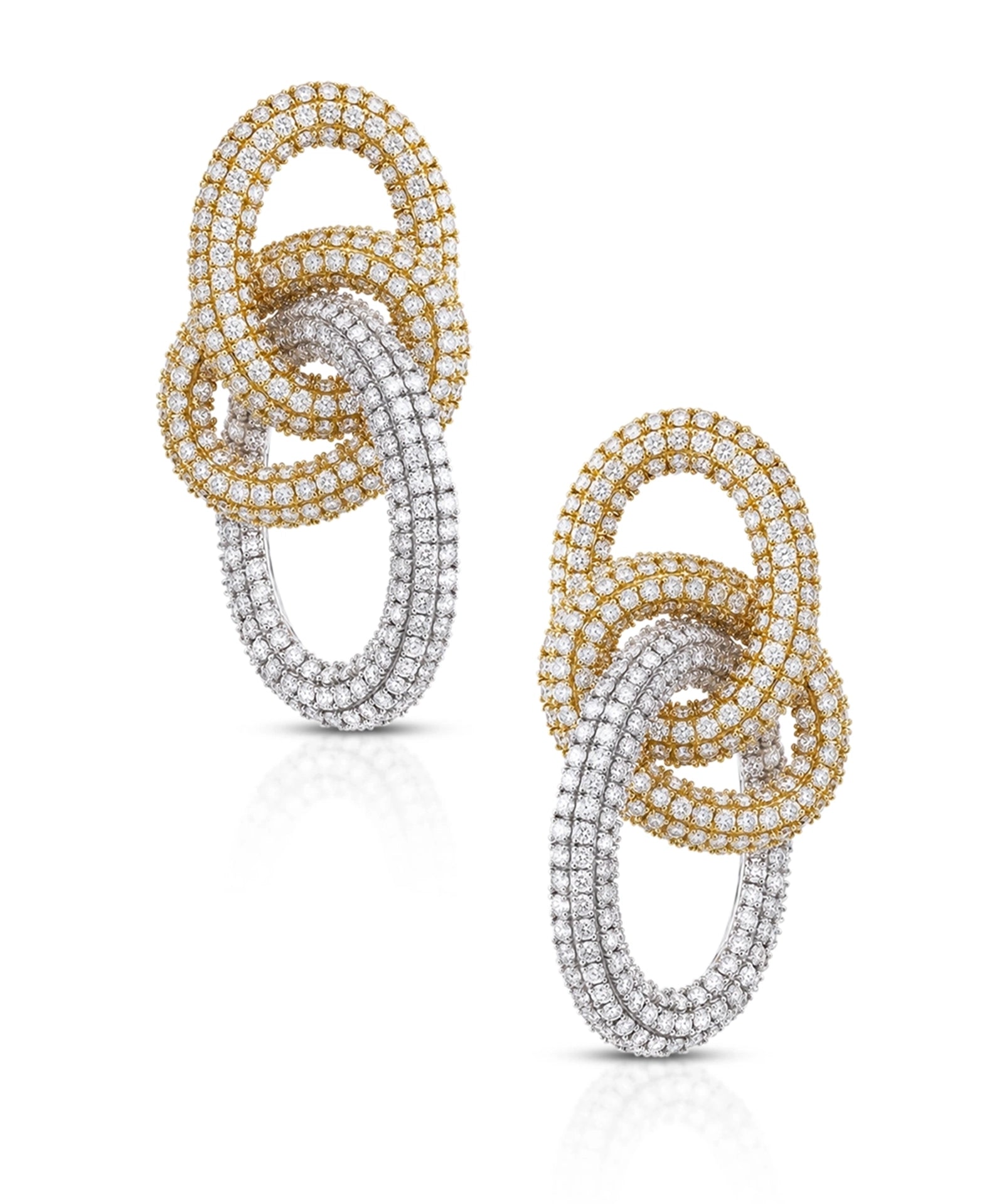 Diamond Tangle Earrings | AMARIS JEWELS | Fine Jewelry