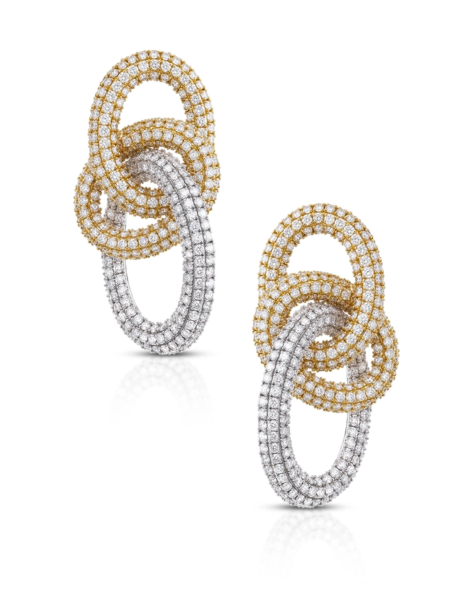 Diamond Tangle Earrings | AMARIS JEWELS | Fine Jewelry