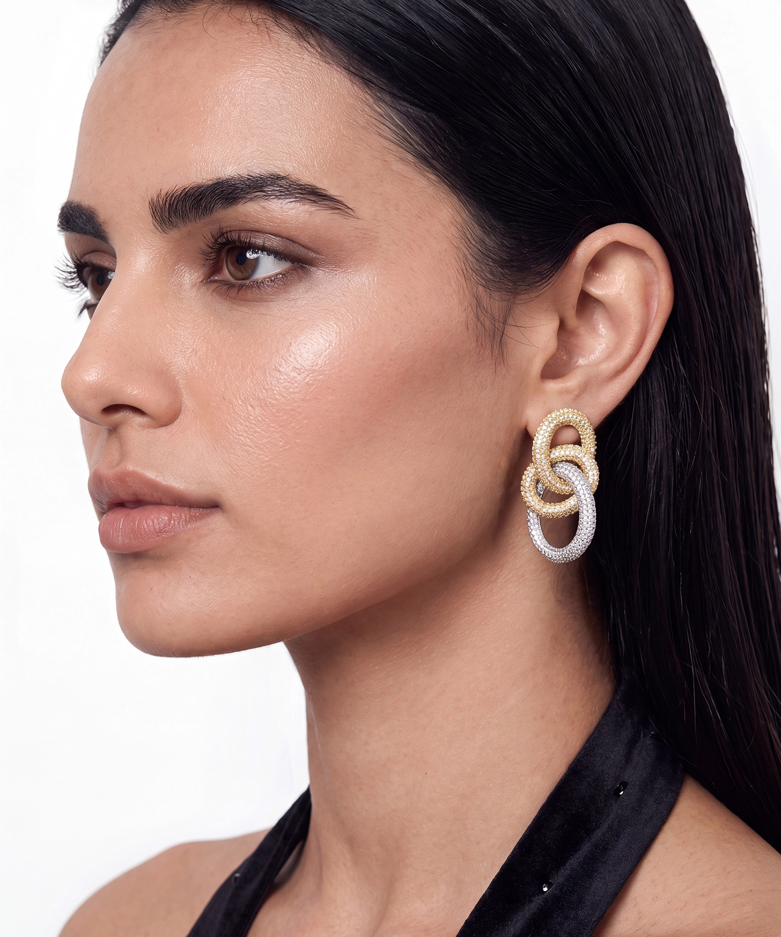 Diamond Tangle Earrings | AMARIS JEWELS | Fine Jewelry