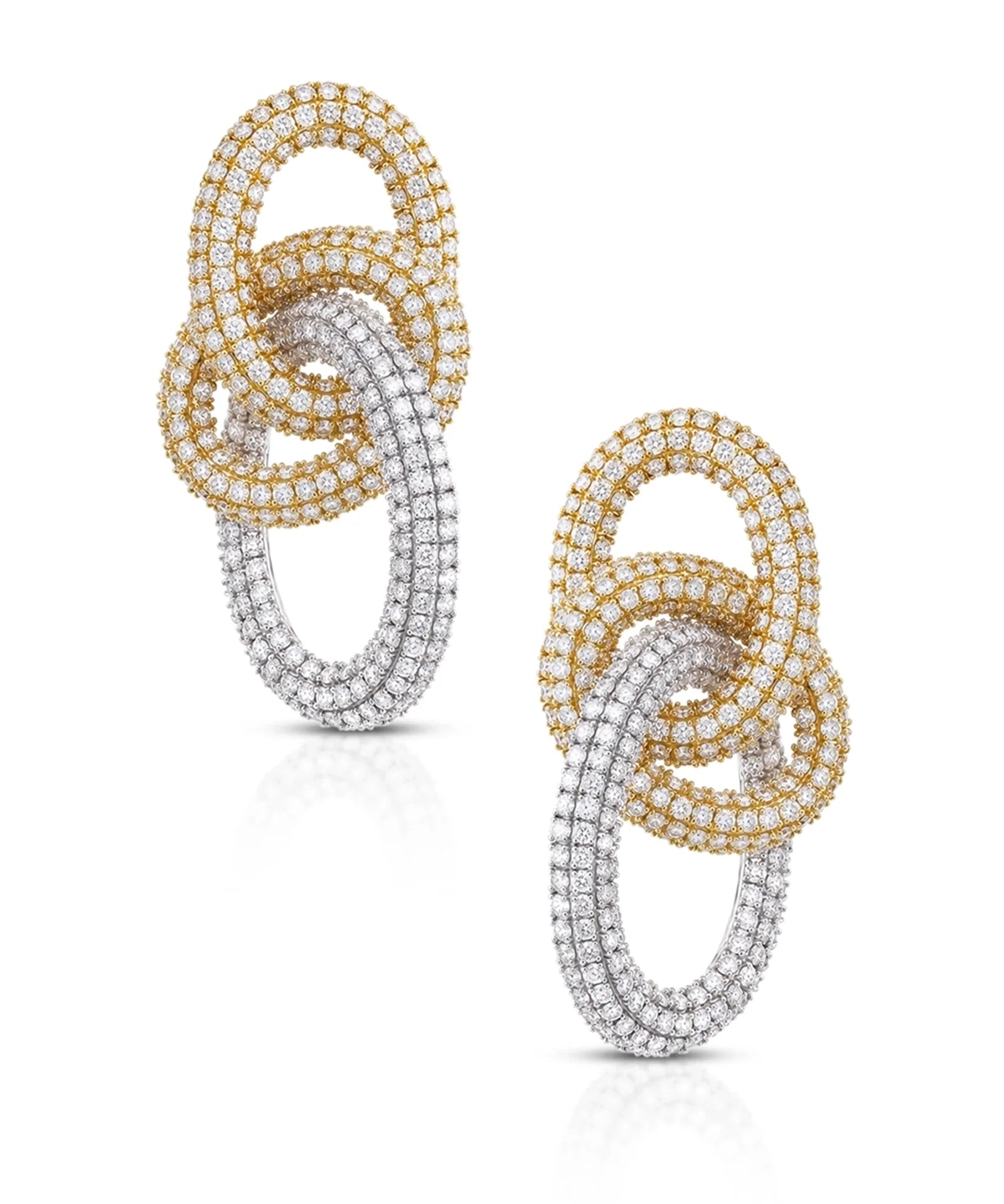 Diamond Tangle Earrings | AMARIS JEWELS | Fine Jewelry