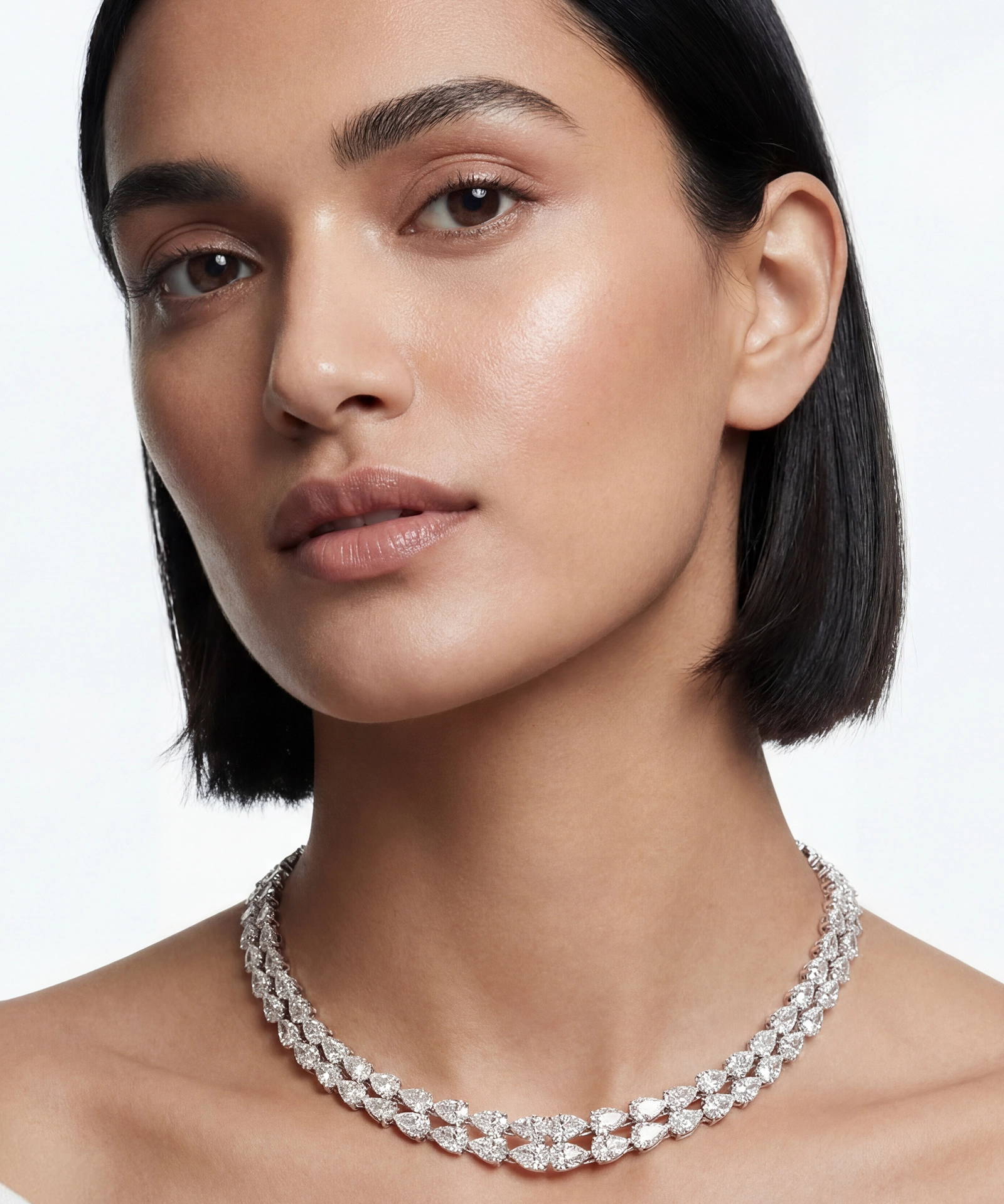 Diamond Times Two Necklace | AMARIS JEWELS | Fine Jewelry 