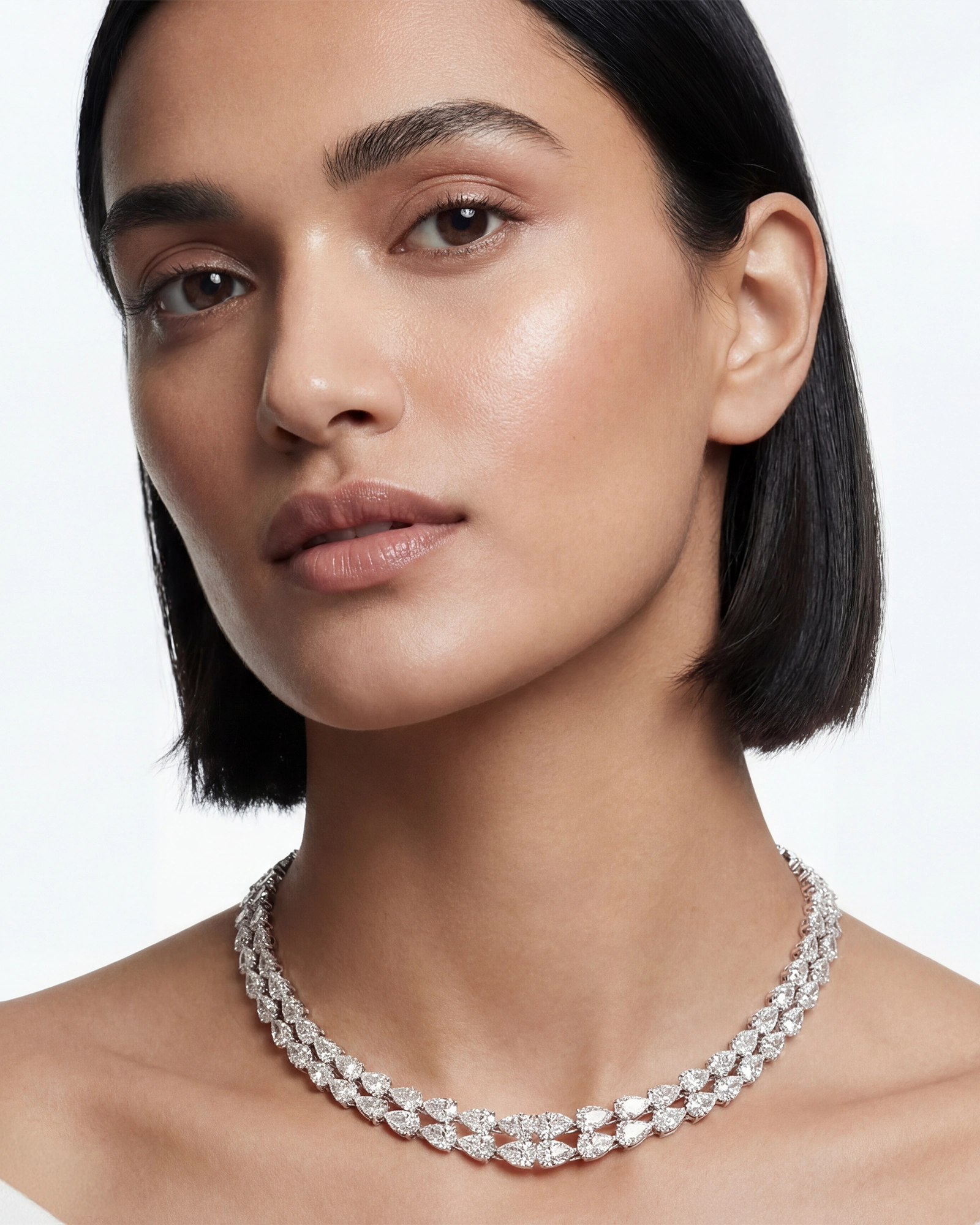 Diamond Times Two Necklace | AMARIS JEWELS | Fine Jewelry 