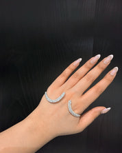 Diamond Trail Palmcuff | AMARIS JEWELS | Fine Jewelry 
