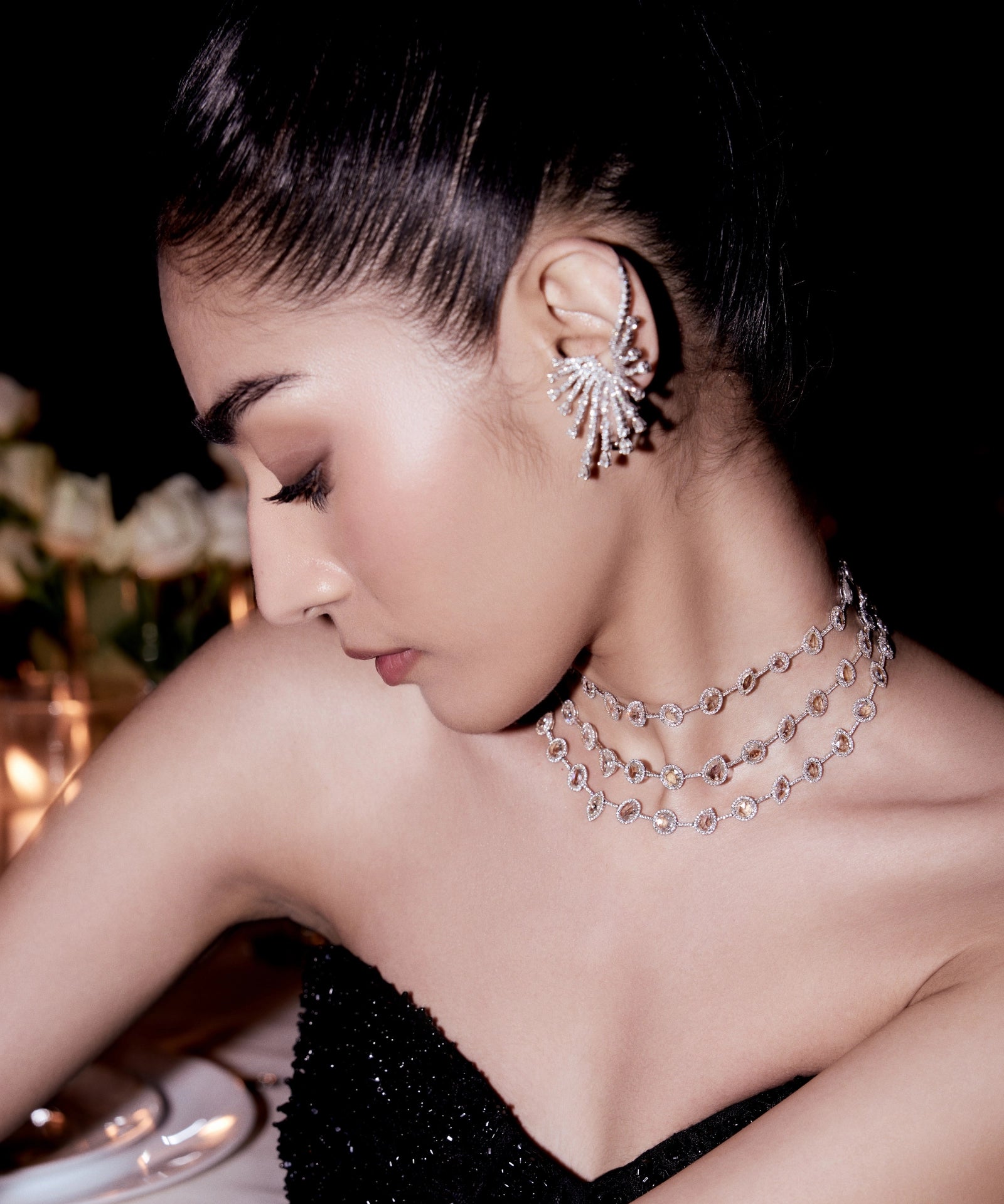 Diamond Trio Necklace | AMARIS JEWELS | Fine Jewelry 