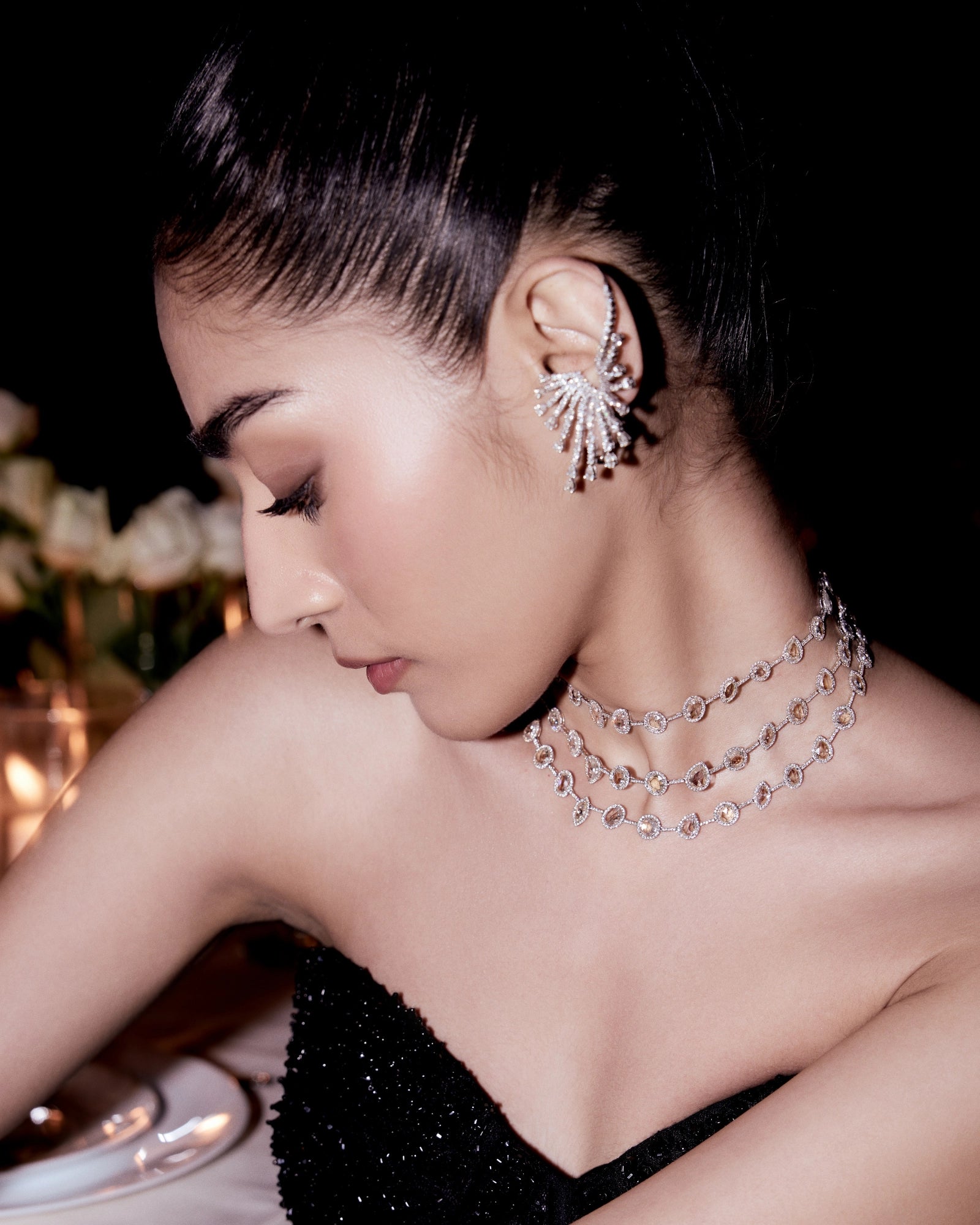 Diamond Trio Necklace | AMARIS JEWELS | Fine Jewelry 