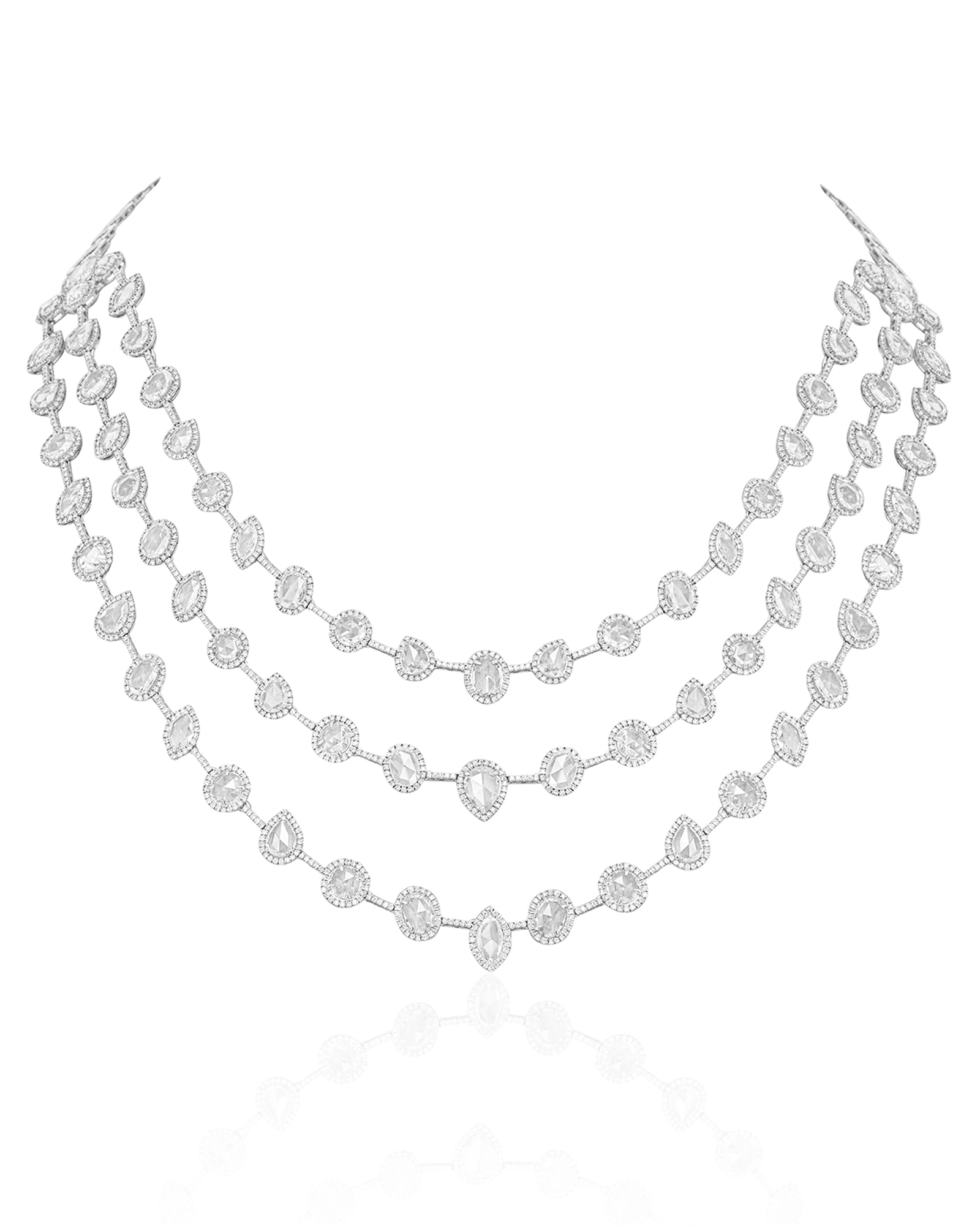 Diamond Trio Necklace | AMARIS JEWELS | Fine Jewelry 