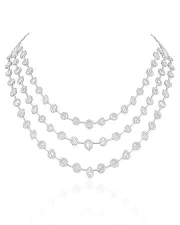 Diamond Trio Necklace