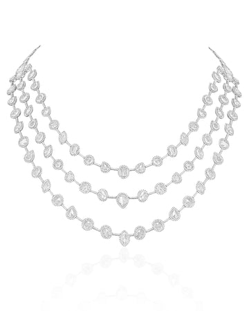 Diamond Trio Necklace