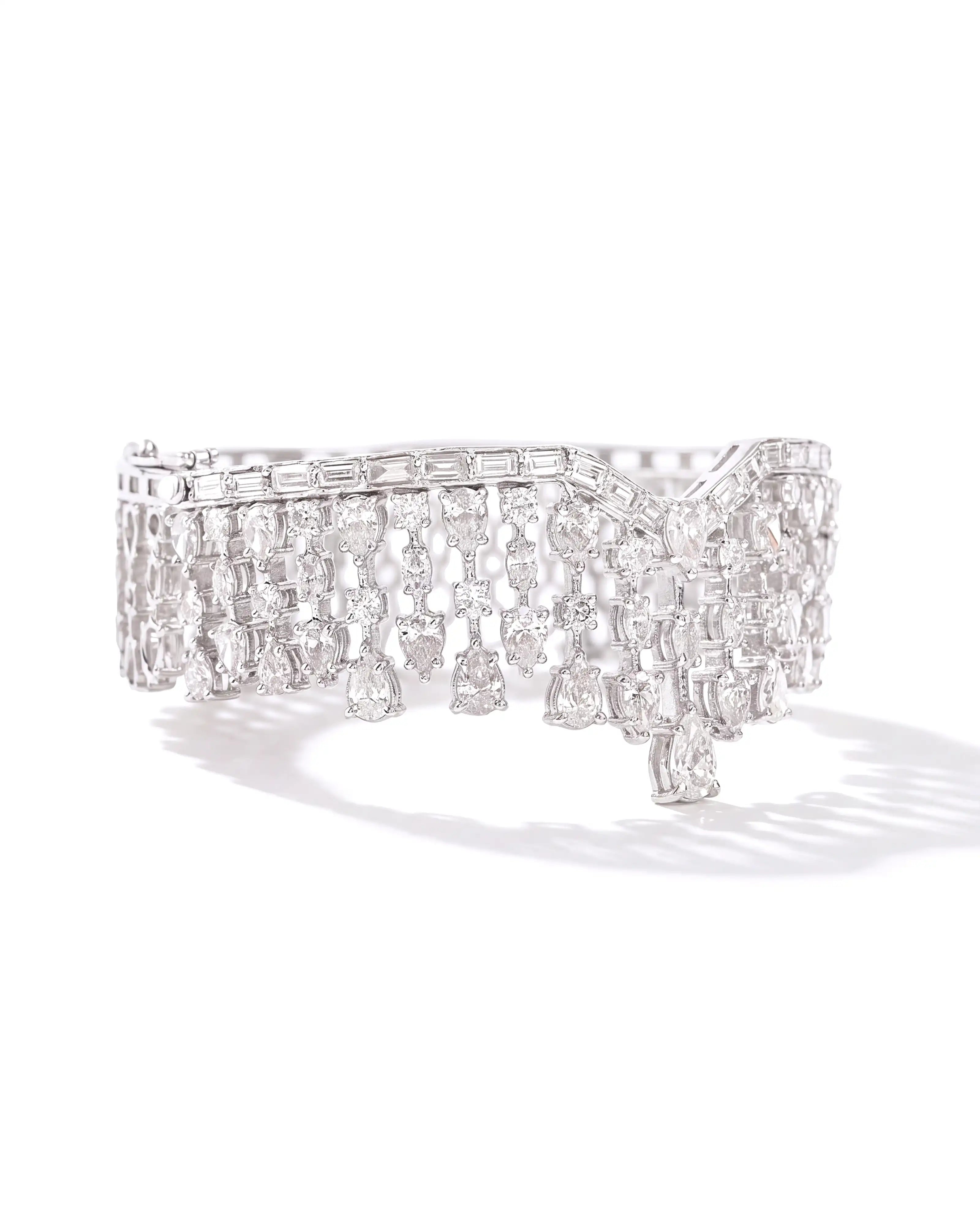 Diamond Raindrop Bracelet