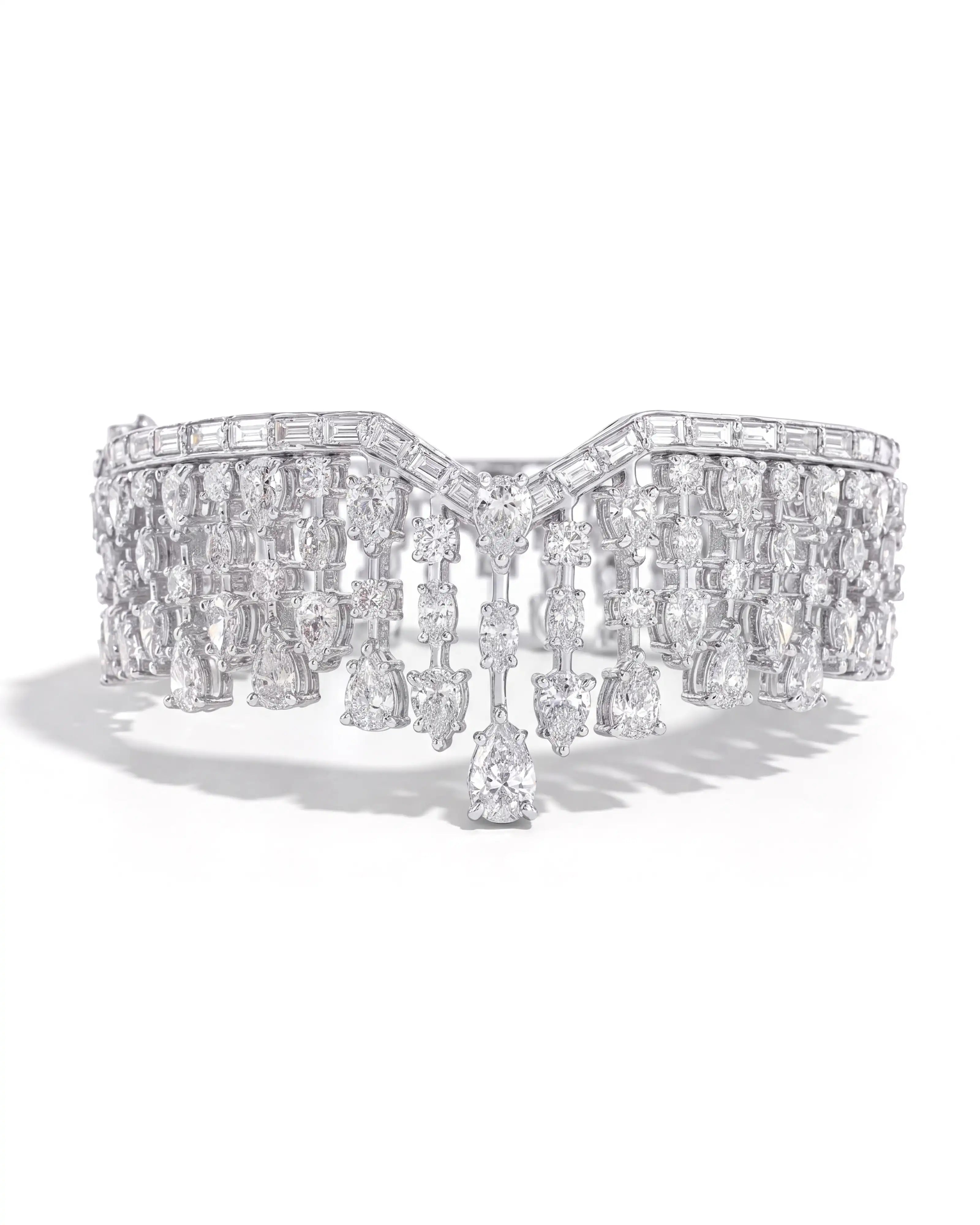 Diamond Raindrop Bracelet