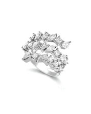 Diamond Swirl Ring