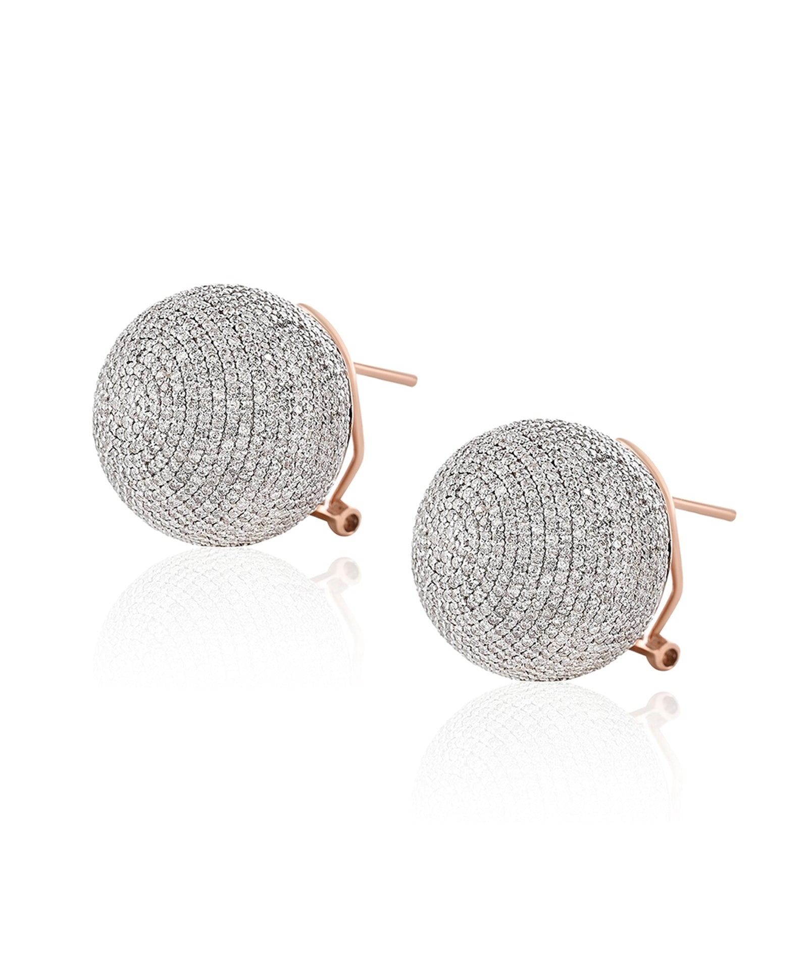 Disco Ball Studs | AMARIS JEWELS | Fine Jewelry 