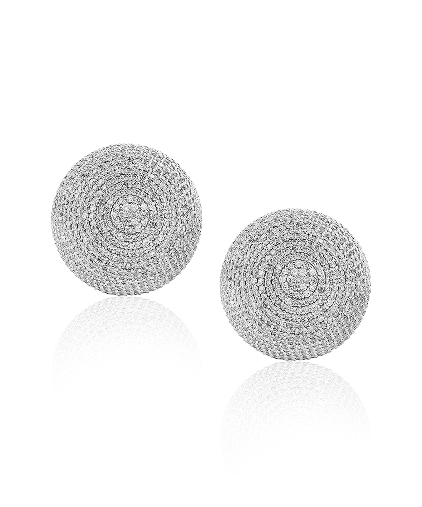 Disco Ball Studs | AMARIS JEWELS | Fine Jewelry 