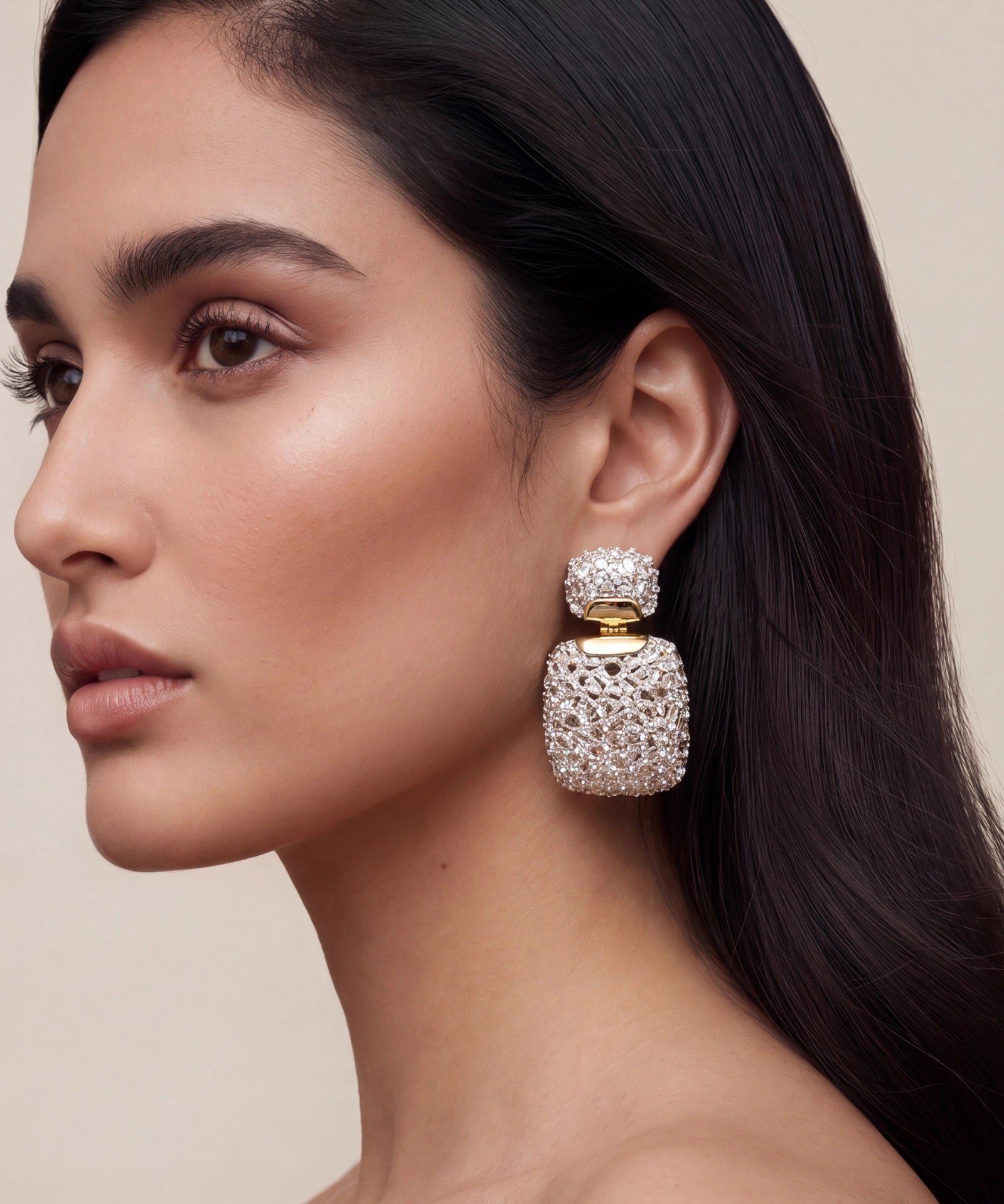 Double Dome Earrings | AMARIS JEWELS | Fine Jewelry