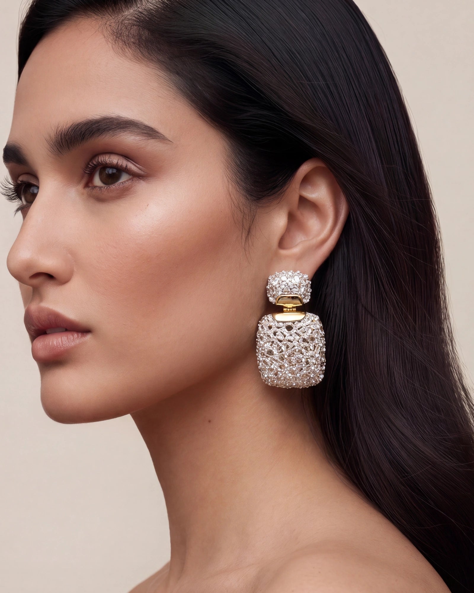 Double Dome Earrings | AMARIS JEWELS | Fine Jewelry