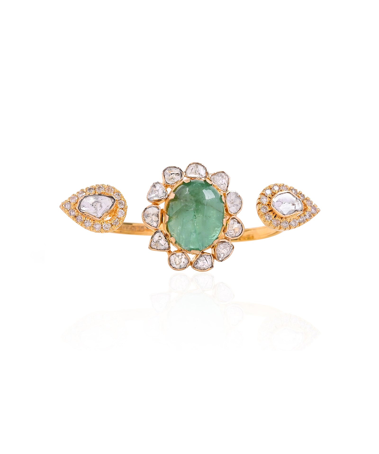 Double The Fun Ring (Emerald) | AMARIS JEWELS | Fine Jewelry 