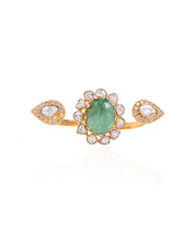 Double The Fun Ring (Emerald) | AMARIS JEWELS | Fine Jewelry 
