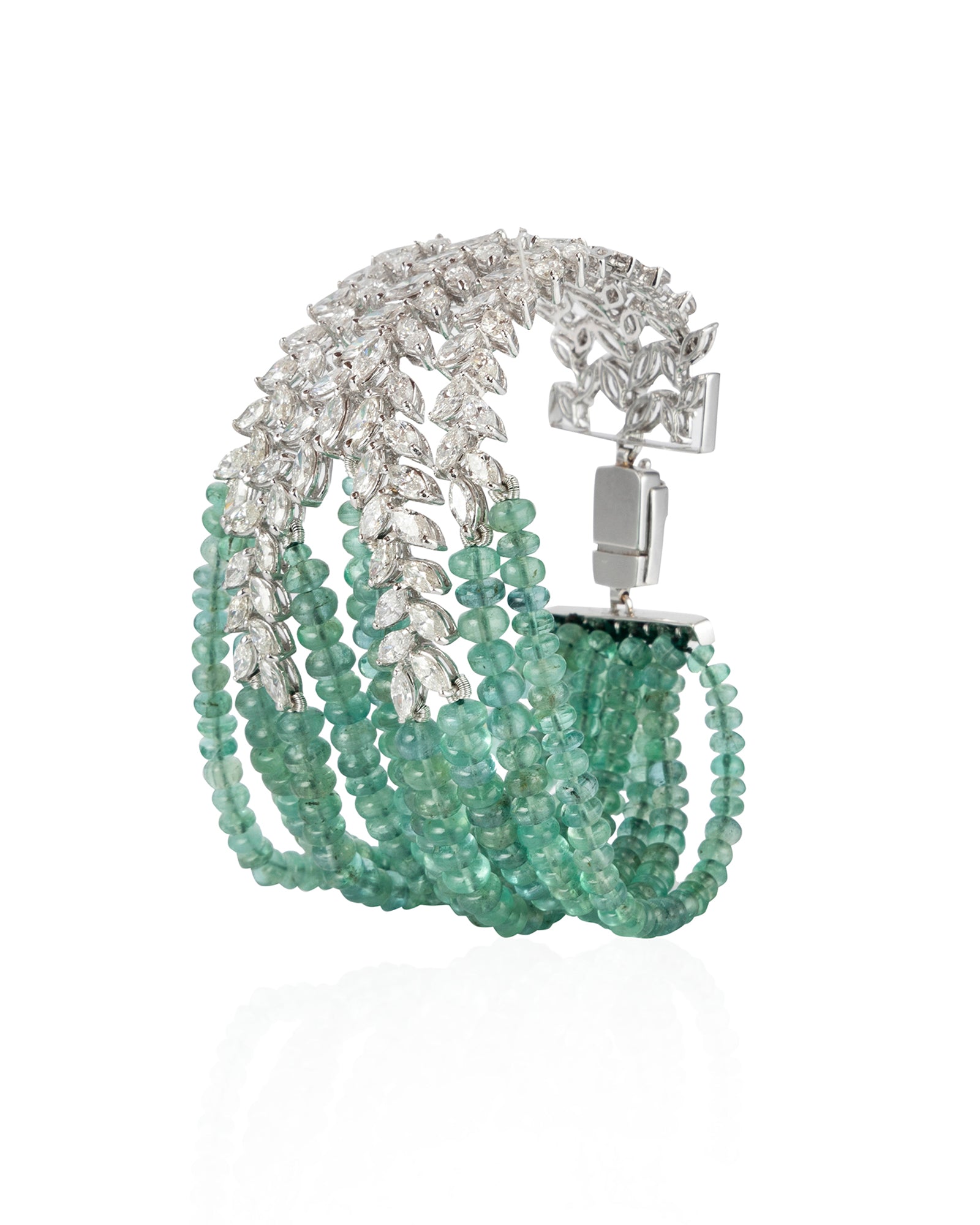 Double the Fun Emerald Bracelet | AMARIS JEWELS | Fine Jewelry 